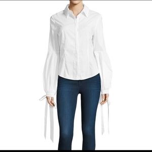 Milly Helen white blouse 4 Italy made